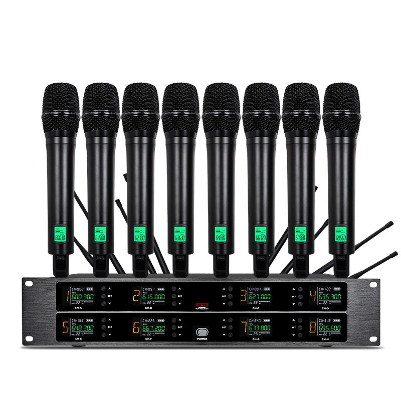 Shure Mic Sm58 - Professional wireless microphone UHF 8-channel handheld