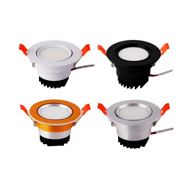 Home Cinema Led - Embedded dimmable COB spotlights LED downlights