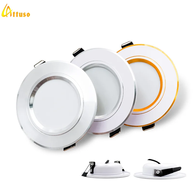 Home Cinema Led - Led Downlight Recessed Round Ceiling Lamps