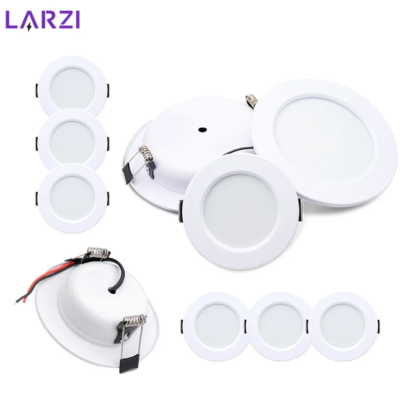 LED Downlight 3W 5W 7W 9W 12W  - огляд і ціна Home Cinema Led