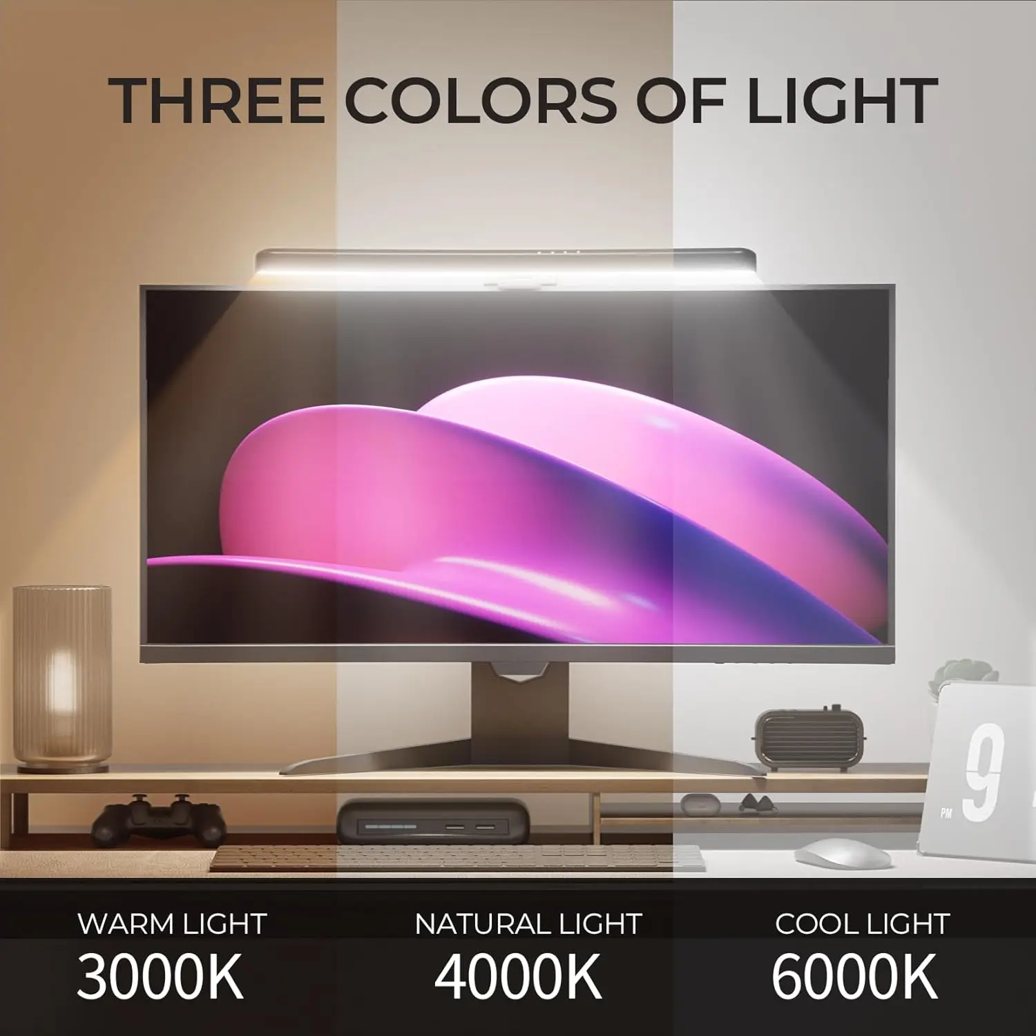 Monitor Light Bar Curved with  - огляд і ціна Home Cinema Led