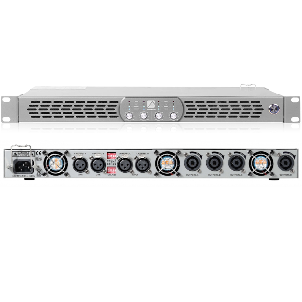 1U Digital Power Amplifier 4Ch - огляд і ціна Home Cinema Installation