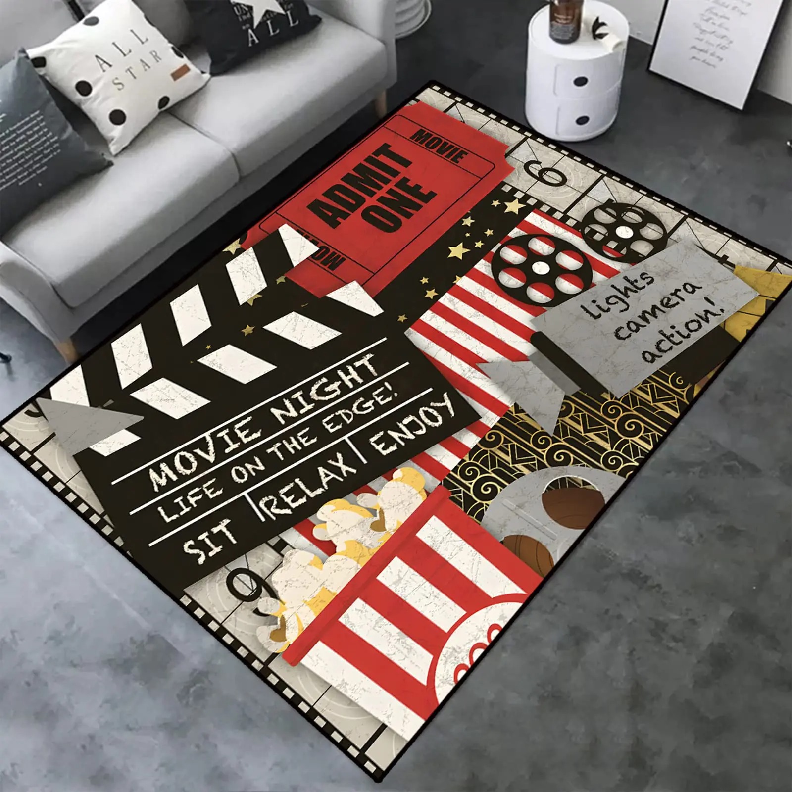 Retro cinema home cinema area  - огляд і ціна Home Cinema Flooring