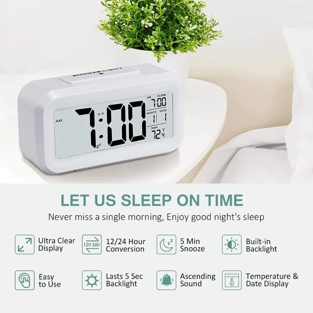 LED Electronic Digital Alarm C - огляд і ціна Home Cinema Led