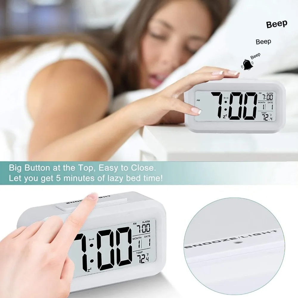 LED Electronic Digital Alarm C - огляд і ціна Home Cinema Led