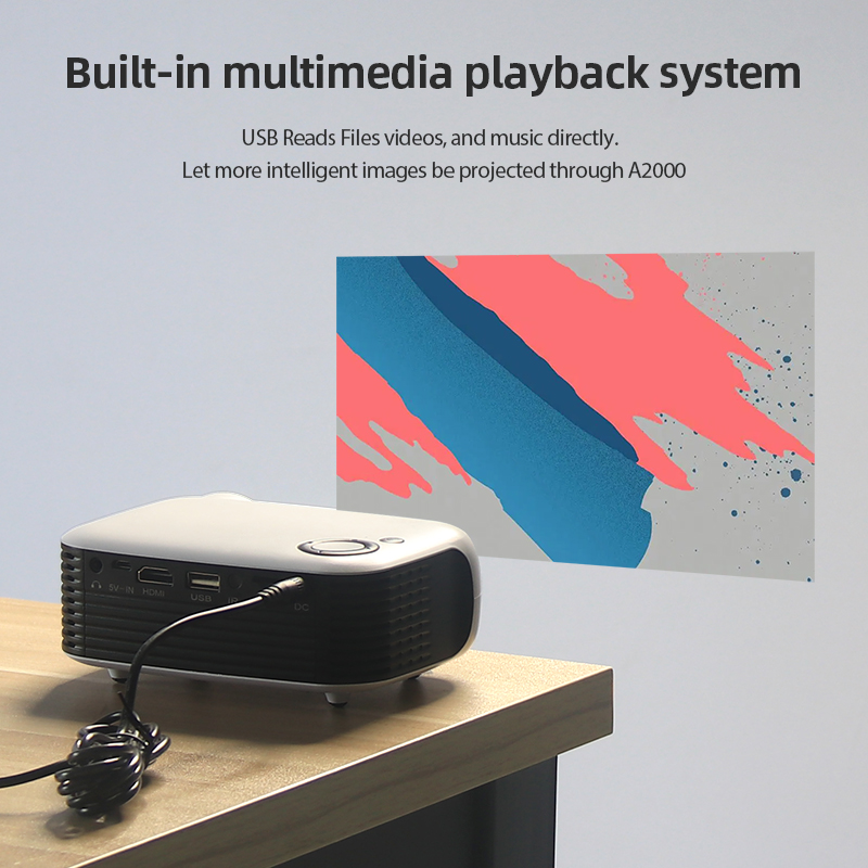 A2000 Mini Projector Portable  - огляд і ціна Home Cinema Laser Projector