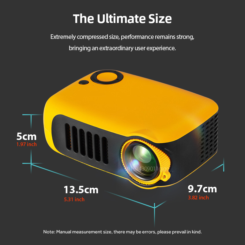 A2000 Mini Projector Portable  - огляд і ціна Home Cinema Laser Projector