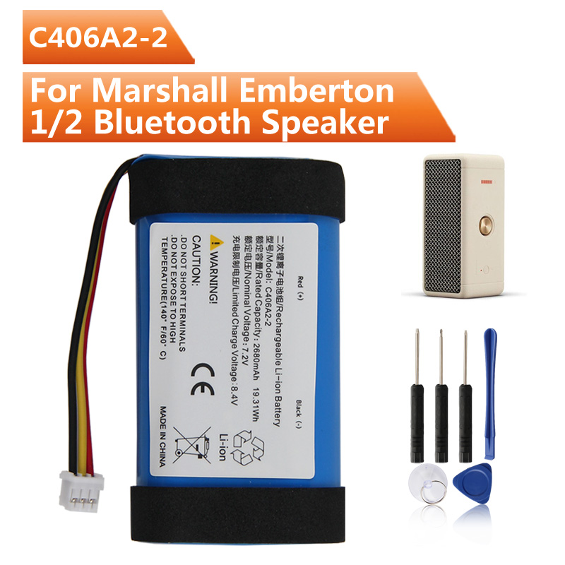 New Replacement Battery C406A2 - огляд і ціна Home Cinema Marshall
