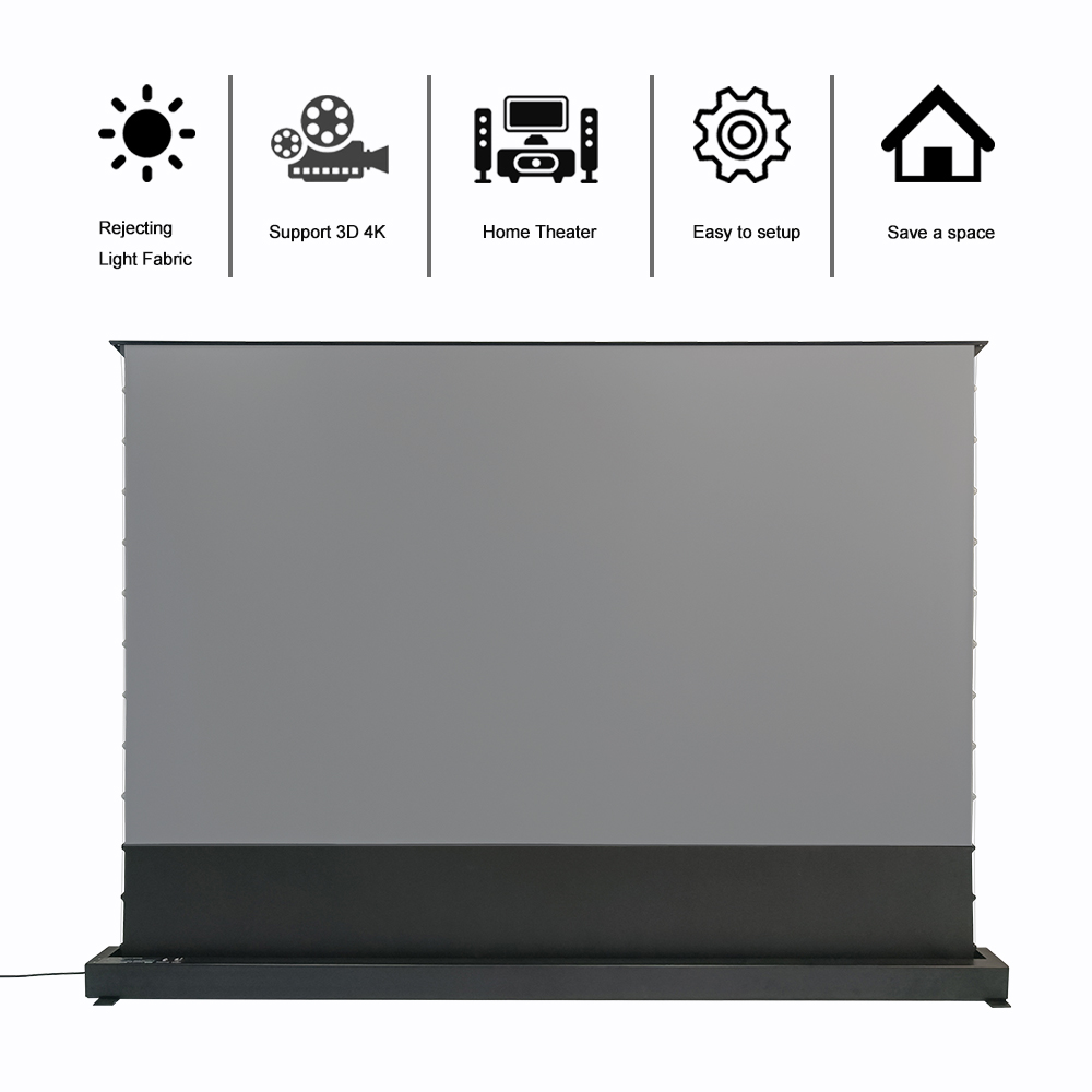Electric 92-Inch Pop-Up Projec - огляд і ціна Home Cinema Flooring
