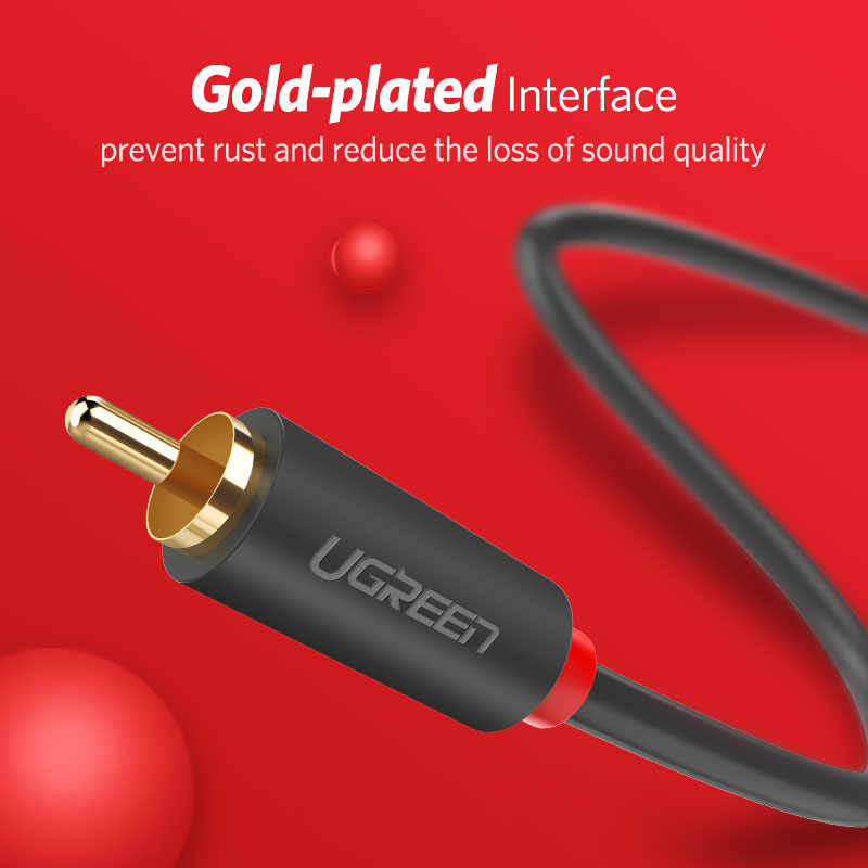 UGREEN 2RCA to 2 RCA Male to M - огляд і ціна Home Cinema Installation