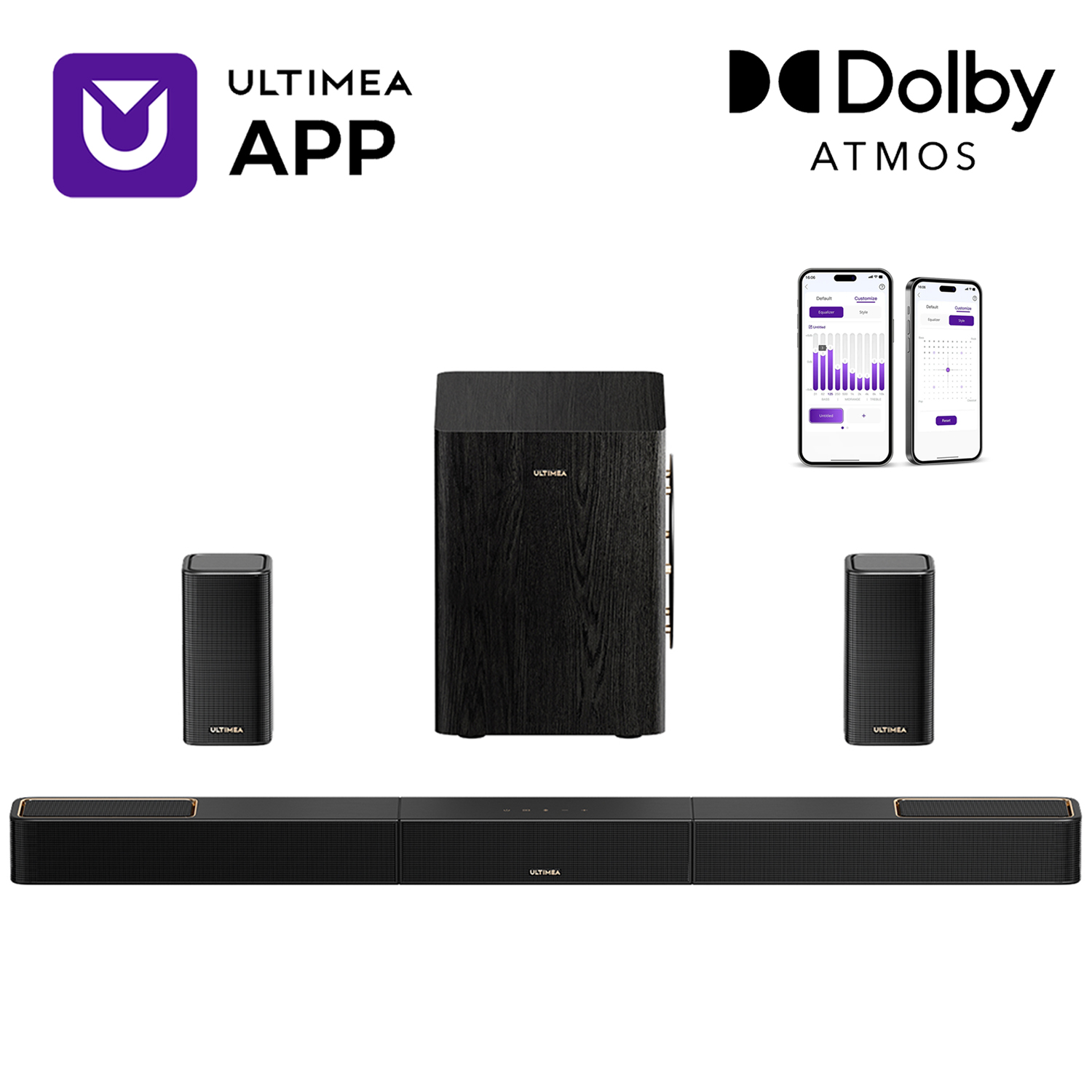 ULTIMEA 5.1.2 Surround Sound S - огляд і ціна Home Cinema Atmos