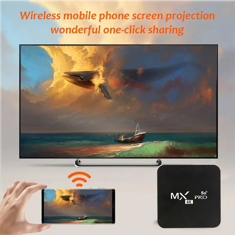 MX-Pro Smart TV Box 4K HD Andr - огляд і ціна Home Cinema Atmos