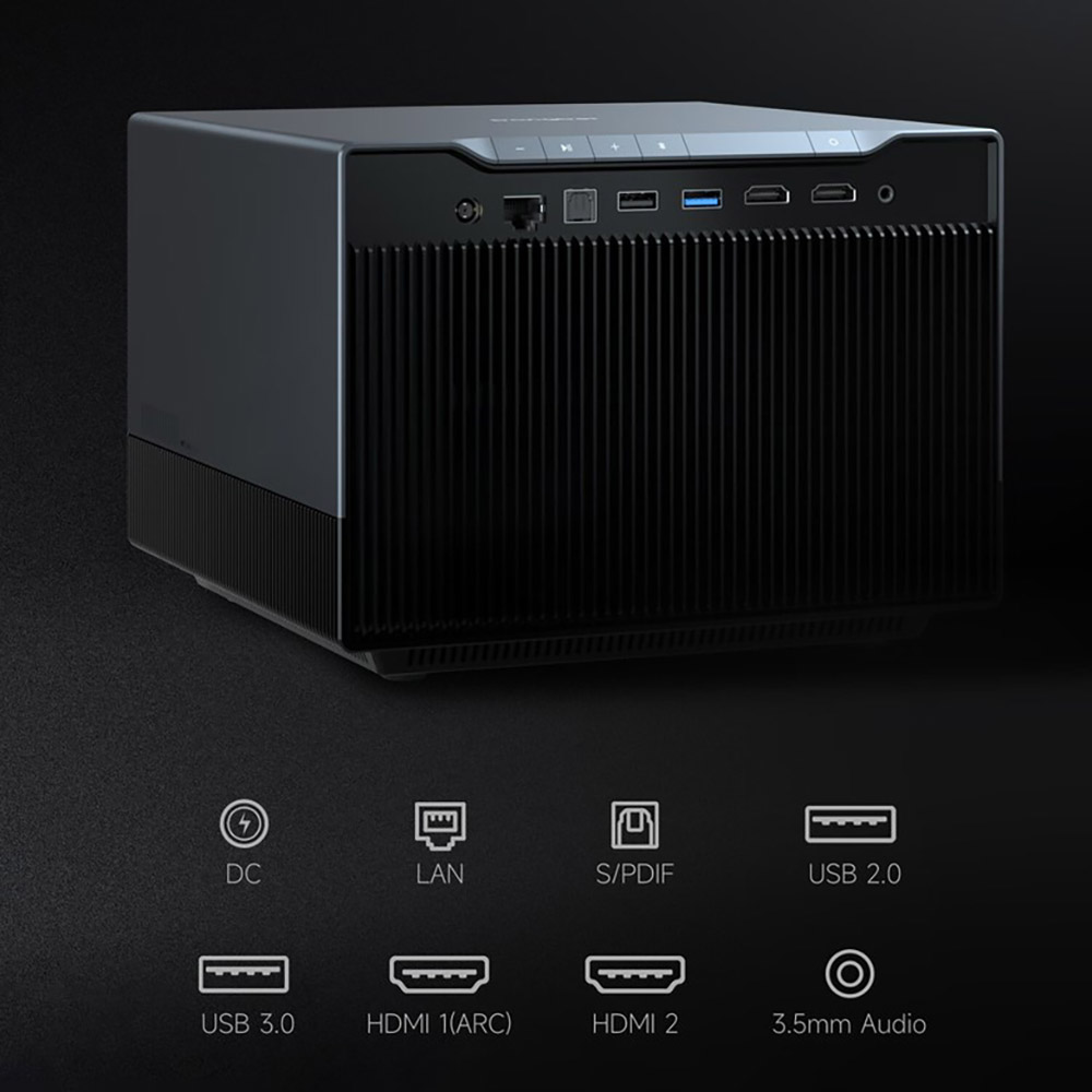 F6 Projector 4K Max 8K 4 LED S - огляд і ціна Home Cinema Laser Projector