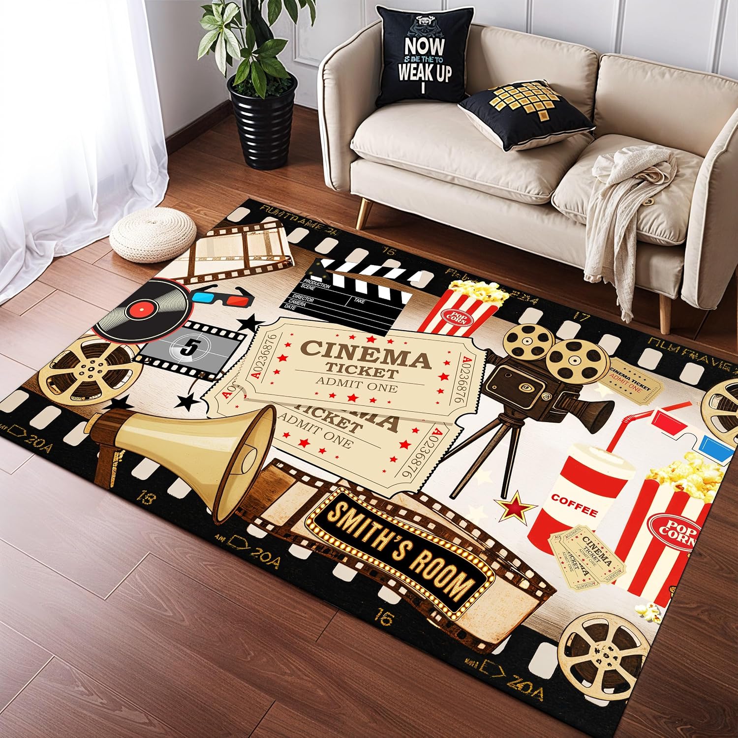 Personalized Name Cinema Carpe - огляд і ціна Home Cinema Flooring
