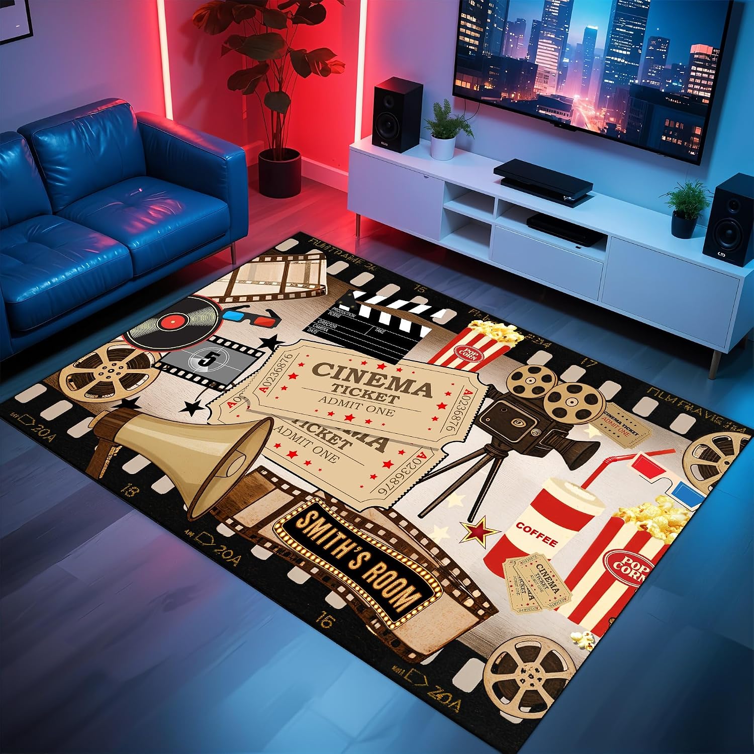 Personalized Name Cinema Carpe - огляд і ціна Home Cinema Flooring