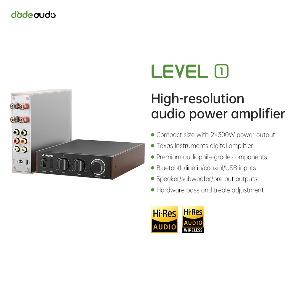 JadeAudio Level 1 Desktop HiFi - огляд і ціна Home Cinema Installation