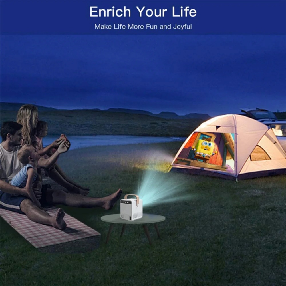 Portable Smart 4K Projector Mi - огляд і ціна Home Cinema Led