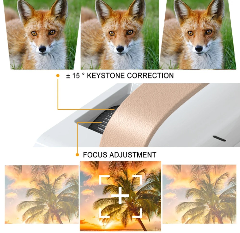 Portable Smart 4K Projector Mi - огляд і ціна Home Cinema Led