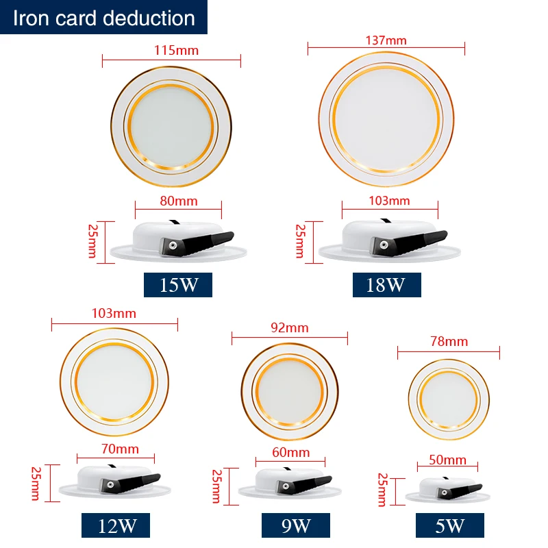 Led Downlight Recessed Round C - огляд і ціна Home Cinema Led